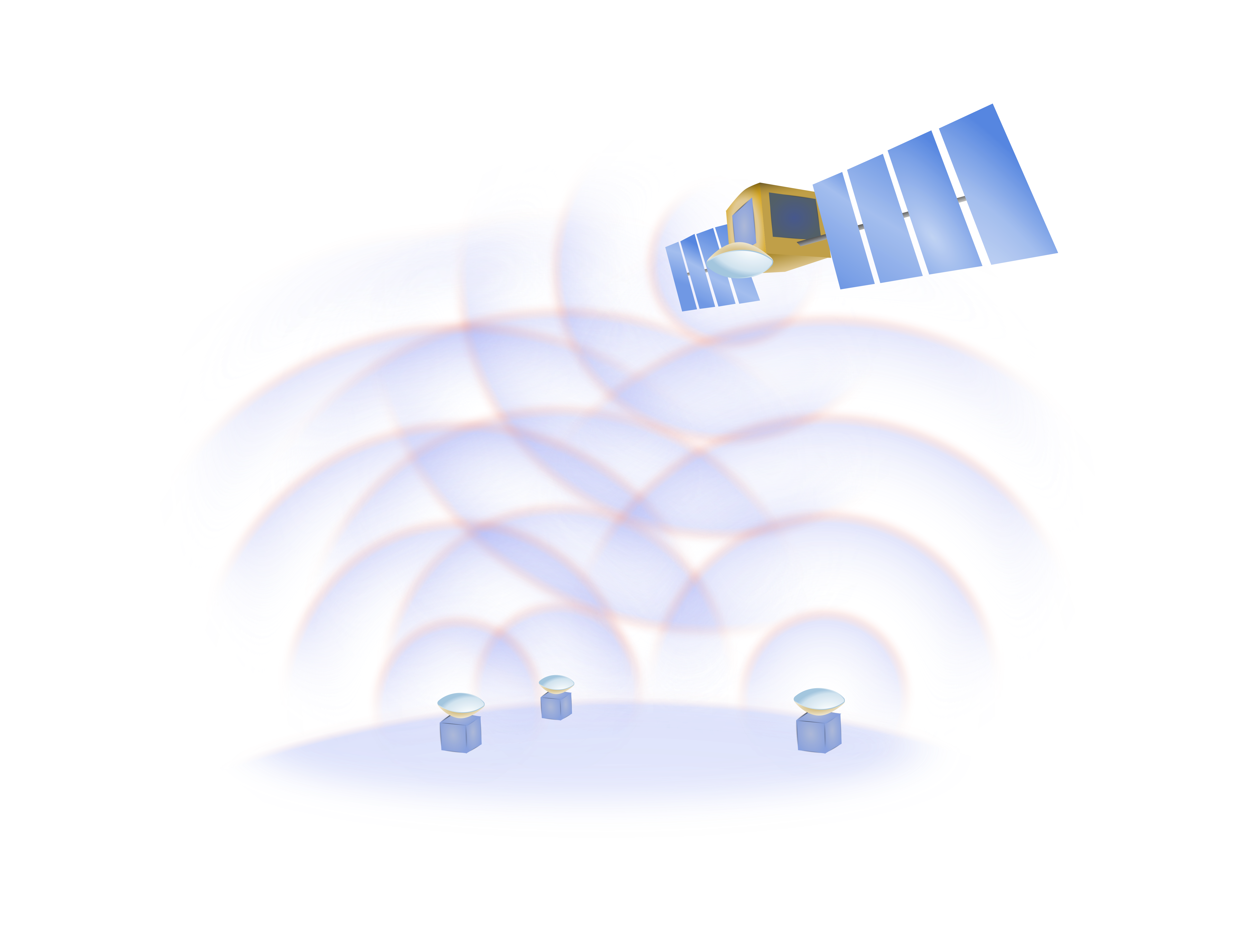 Illustration traitement du signal GNSS
